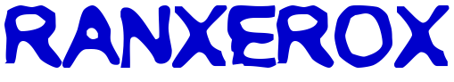 RANXEROX フォント
