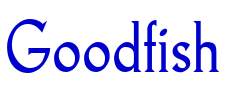 Goodfish フォント