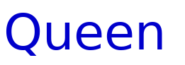 Queen & Country Expanded Italic フォント