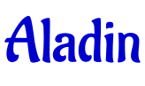 Aladin フォント