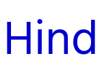 Hind フォント