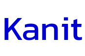 Kanit フォント