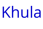 Khula フォント