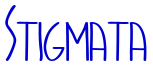 Stigmata フォント